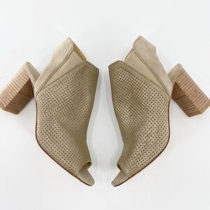 Vaneli Bathild Platino Char Heel Booties Sz 8